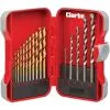 Clarke CHT765 17 Piece Combination Drill Bit Set
