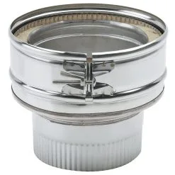 5" To 6" Appliance Connector Vitreous To Stainless