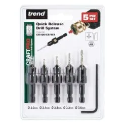 Trend Craft Pro Quick Release Counter-Sink Set 5 Piece -Drill & Screwdriver Bits Shop 11986957 DD26 4E6A 8F19 40081EA60CFC huge