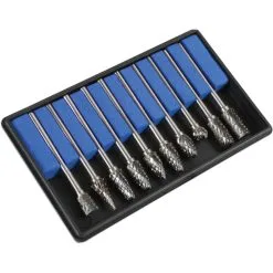 Laser 6889 10 Piece Tungsten Carbide Burr Set 10 Laser 6889 10 Piece Tungsten Carbide Burr Set -Drill & Screwdriver Bits Shop 12FBDCD2 51C9 44A9 B716 70E5BB67A1A9 huge
