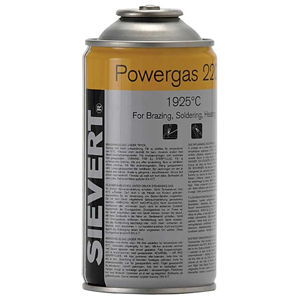 Sievert 175g Disposable Powergas Cartridge 3 Sievert 175g Disposable Powergas Cartridge