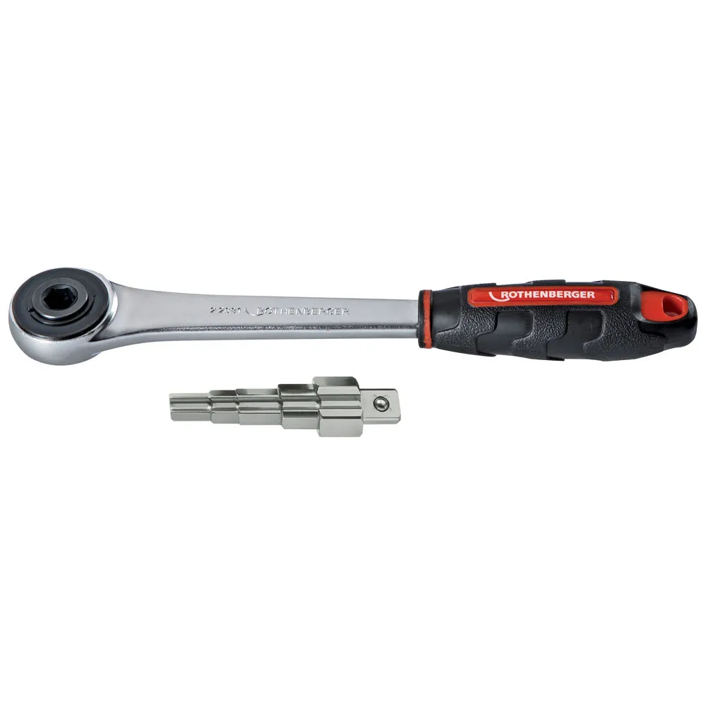 Rothenberger Uni-Spanner Set With Ratchet Handle 3 Rothenberger Uni-Spanner Set With Ratchet Handle