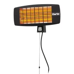 Clarke IQ2000 2kW Infrared Quartz Halogen Wall Heater