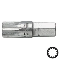 Facom EV.206 XZN Spline Socket Bit M6 5/16" Hex Drive