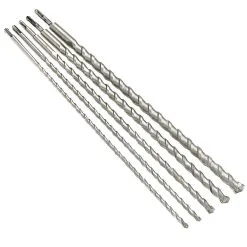 Clarke CHT705 5 Piece 600mm SDS+ Drill Bit Set