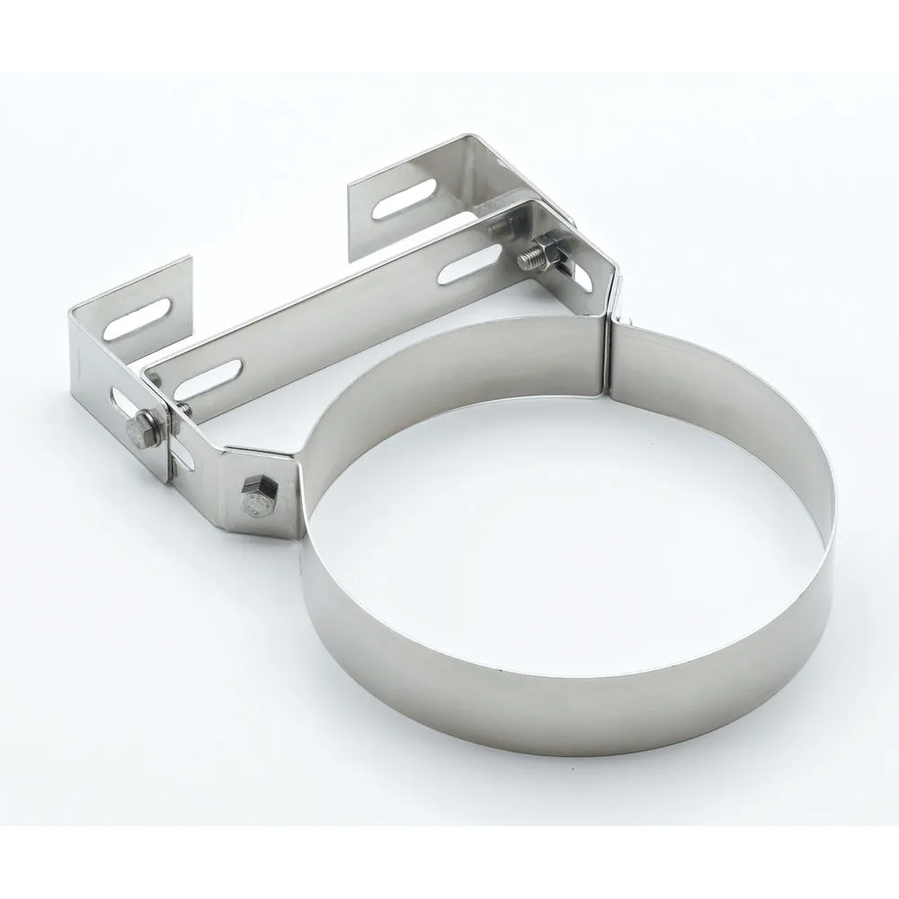 6" Stainless Steel Wall Bracket 50-100mm Adjustable 3 6" Stainless Steel Wall Bracket 50-100mm Adjustable