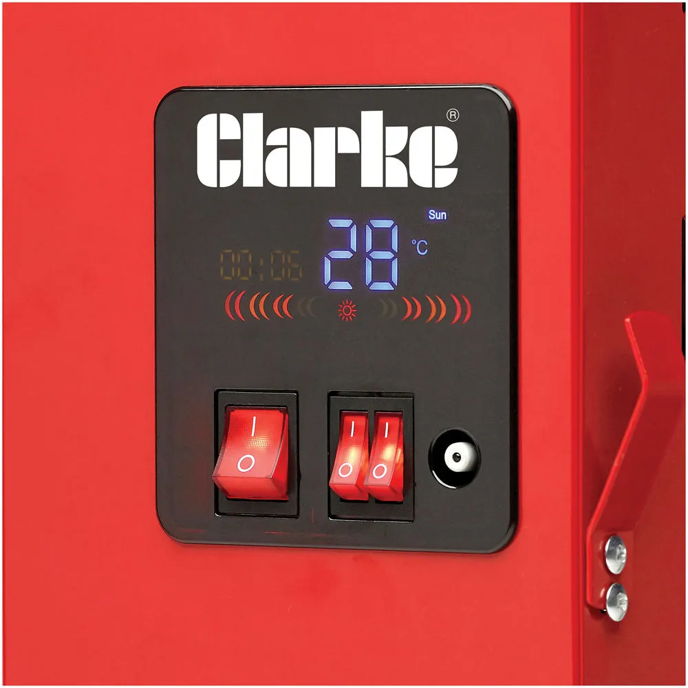 Clarke Contractor Devil 371SPC 2.8kW Remote Controlled Quartz Halogen Infrared Heater (110V) 4 Clarke Contractor Devil 371SPC 2.8kW Remote Controlled Quartz Halogen Infrared Heater (110V) - Image 2