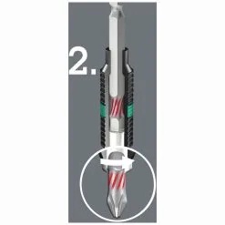 Wera Bit-Box 20 BTH Pz2 BiTorsion Long Life Timber Bits For Drill/Drivers -Drill & Screwdriver Bits Shop 69AC06F8 E824 44C1 81DA 12F48A339148 huge