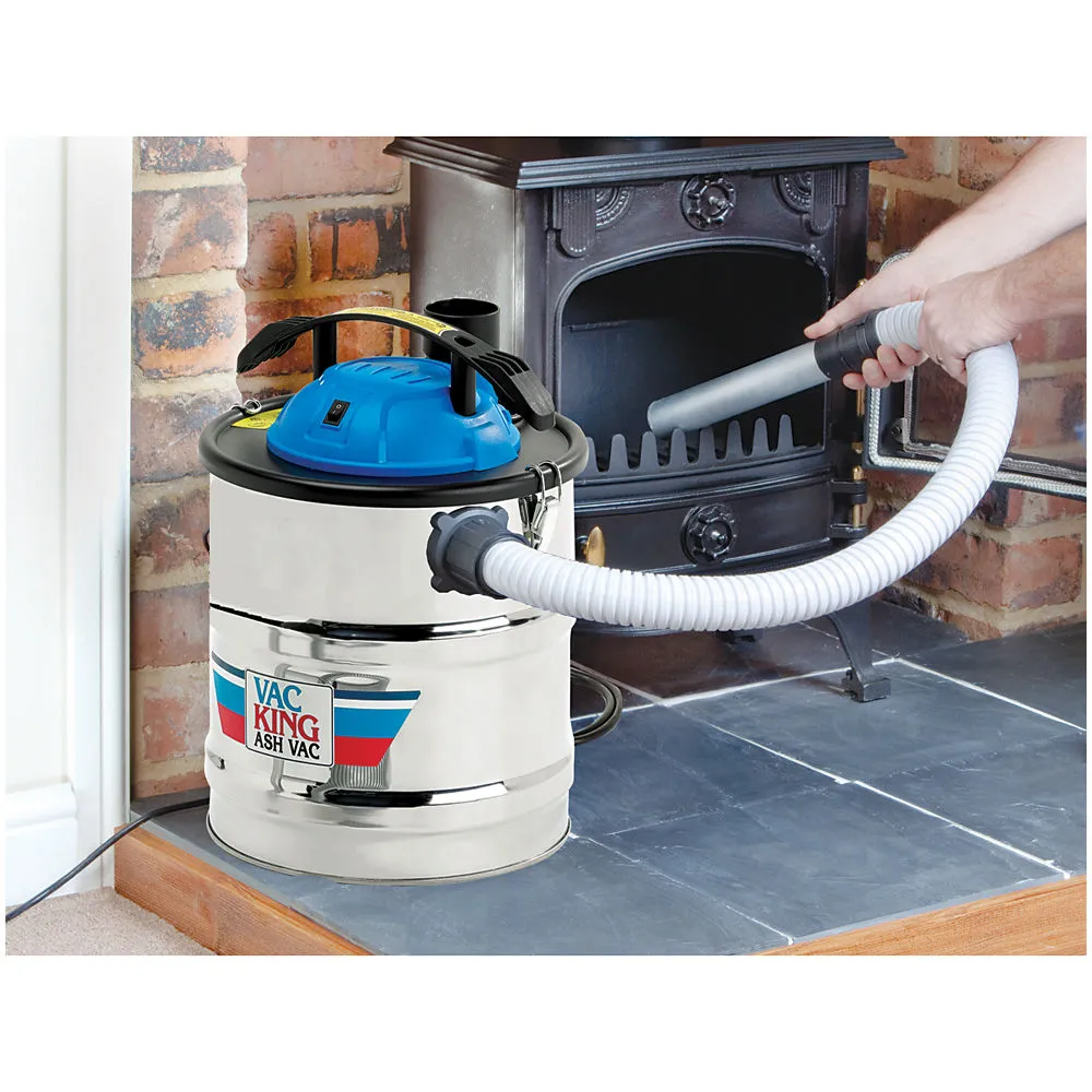 Vac King ASHVAC1200 Stainless Steel 1200W Ash Vacuum Cleaner 4 Vac King ASHVAC1200 Stainless Steel 1200W Ash Vacuum Cleaner - Image 2