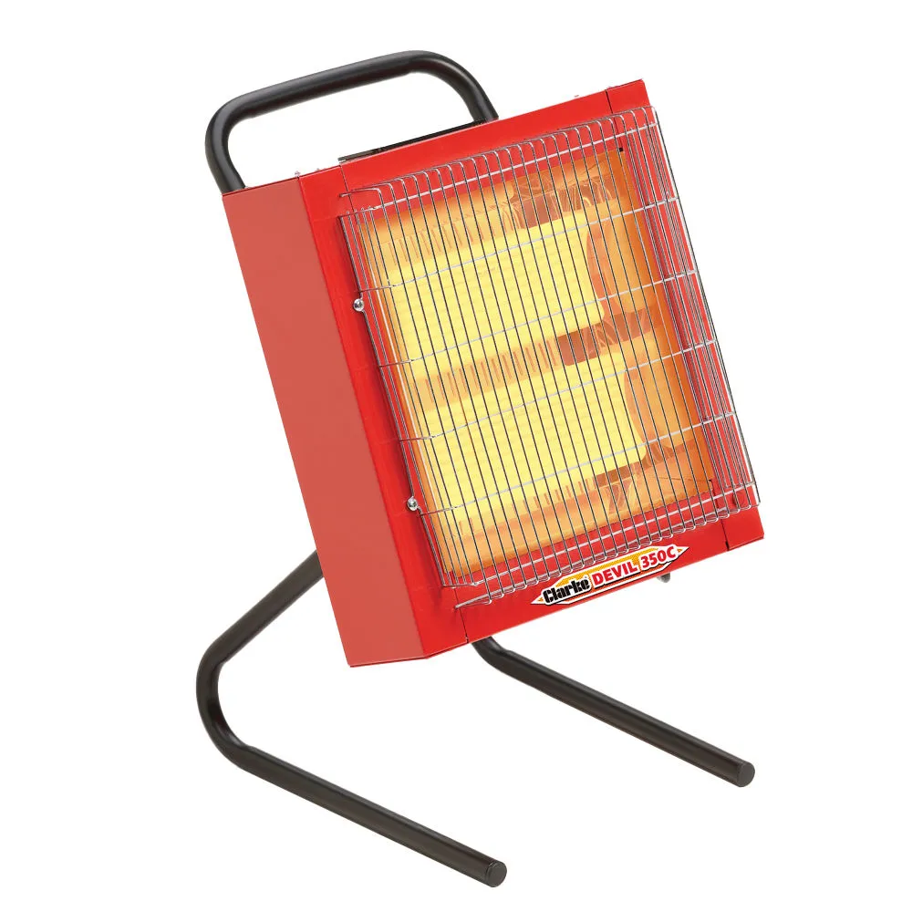 Clarke Devil 350C 2.4kW Ceramic Heater (230V) 3 Clarke Devil 350C 2.4kW Ceramic Heater (230V)