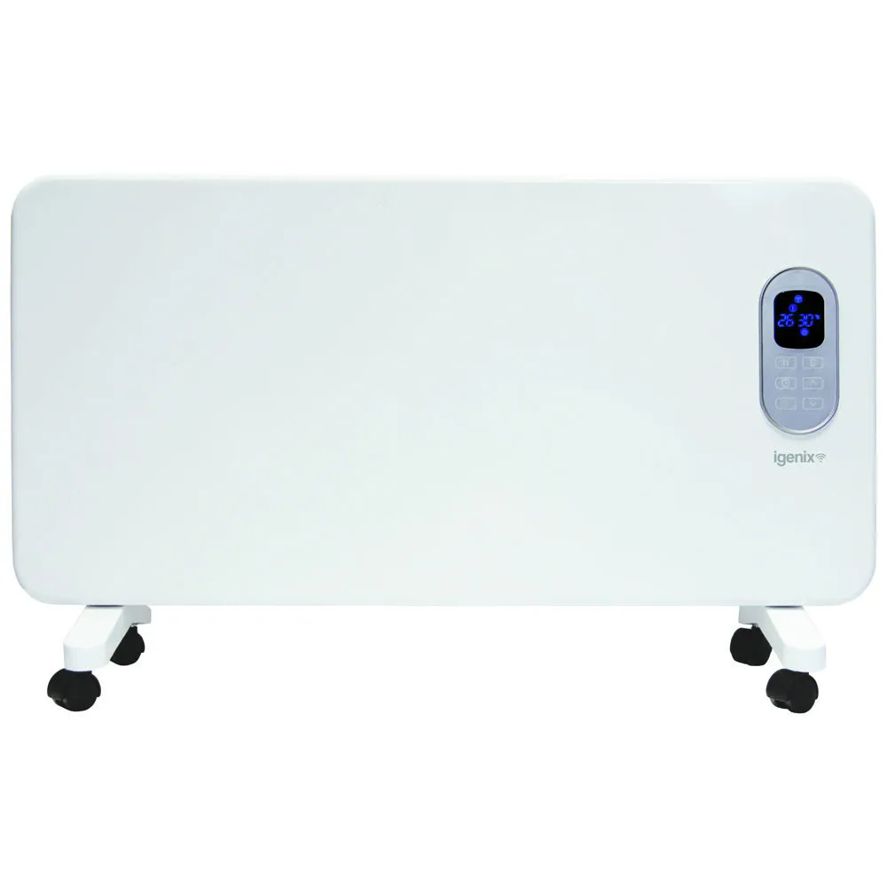 Igenix 1.5kW Wi-Fi Enabled Panel Heater With Amazon Alexa 3 Igenix 1.5kW Wi-Fi Enabled Panel Heater With Amazon Alexa