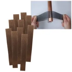 Plumbers Mesh Abrasive Strips Pack Of 10