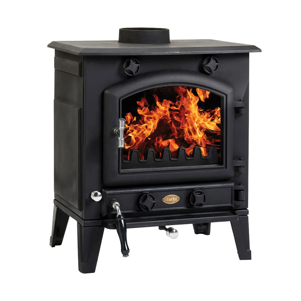 Clarke Regal IV 7.9kW Cast Iron 7.9kW Eco-Design Wood Burning Stove 3 Clarke Regal IV 7.9kW Cast Iron 7.9kW Eco-Design Wood Burning Stove