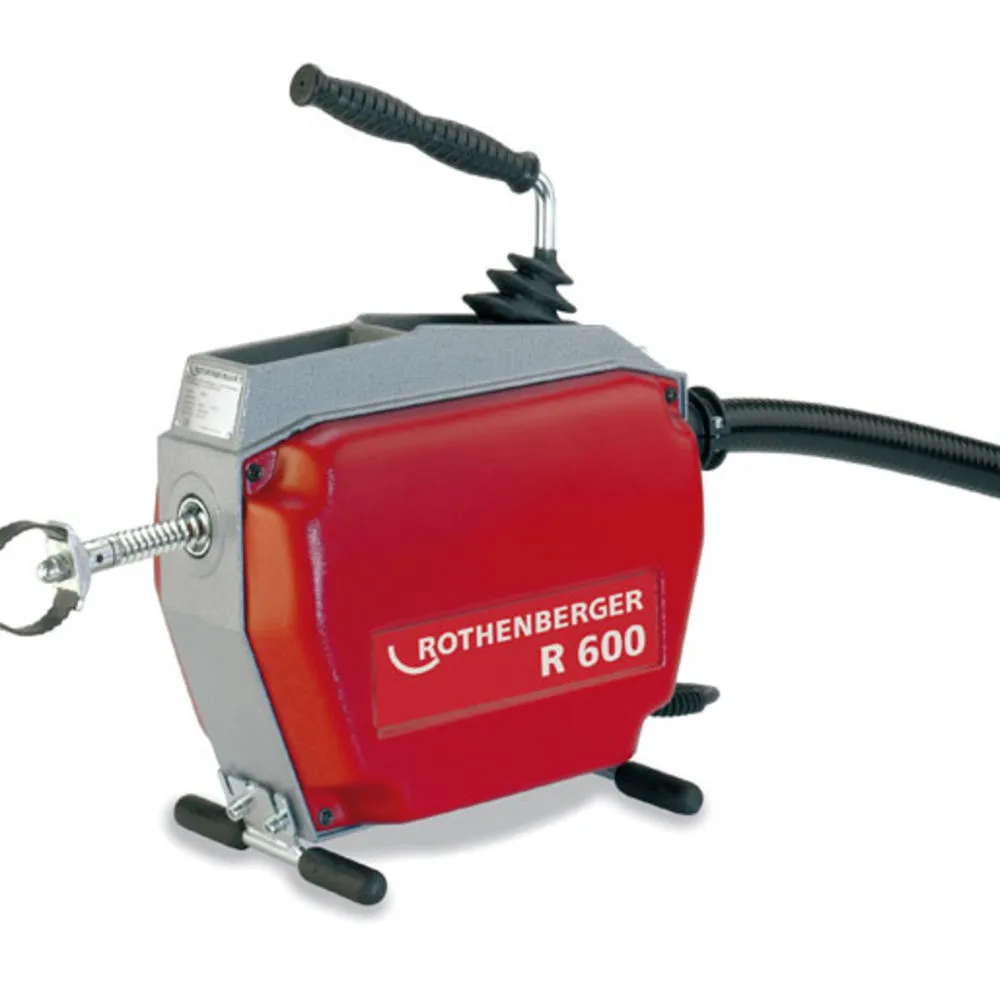 Rothenberger R600 Drain Cleaning Machine And Tools (230V) 3 Rothenberger R600 Drain Cleaning Machine And Tools (230V)
