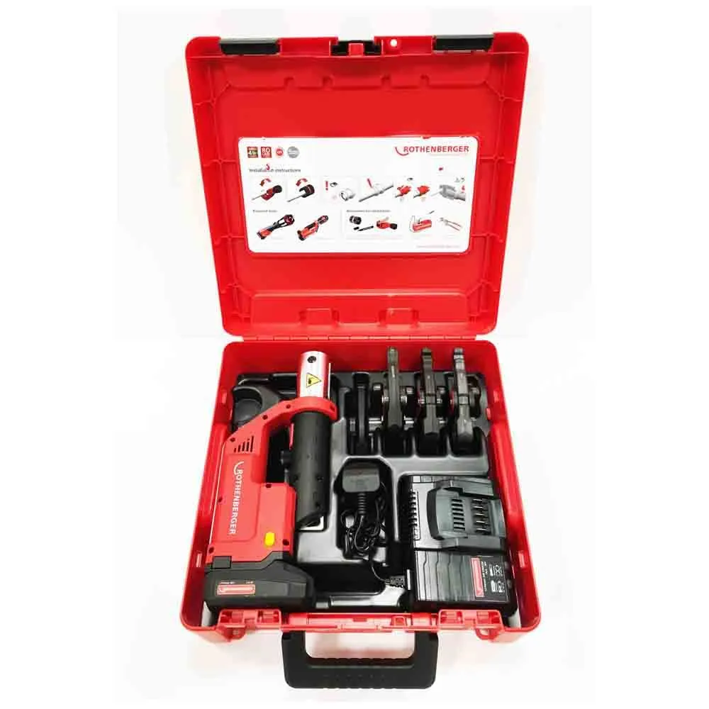 Rothenberger Romax Compact TT Set With 15-28mm M Profile Jaws 4 Rothenberger Romax Compact TT Set With 15-28mm M Profile Jaws - Image 2