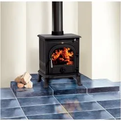 Clarke Richmond II 8kW Eco-Design Ready Cast Iron Wood Burning Stove