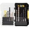 Stanley 14 PC Masonry/Metal/Wood Drill Bit Set -Drill & Screwdriver Bits Shop BBA1D3BC 9FAC 4A1C B22E 9D0F14B625EB huge