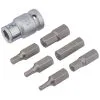 Draper 3402/B Expert 7 Piece 1/2" Sq. Dr. Metric Hexagon Bit Set