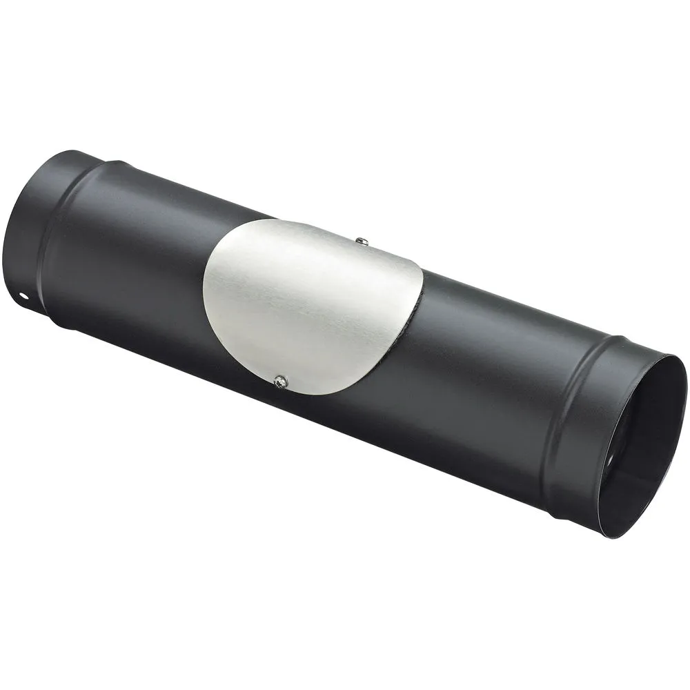 500mm X 6" Straight Flue Pipe With Door 3 500mm X 6" Straight Flue Pipe With Door