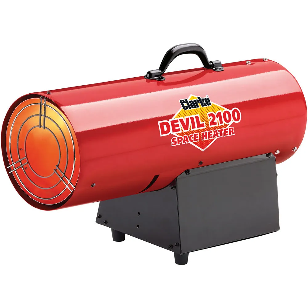 Clarke Devil 2100 Propane Fired Space Heater 3 Clarke Devil 2100 Propane Fired Space Heater