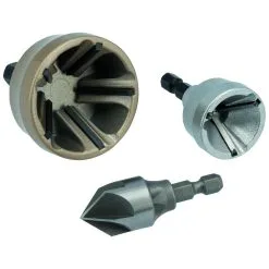 Laser 3pc Internal & External Deburr/Chamfer Tool Set