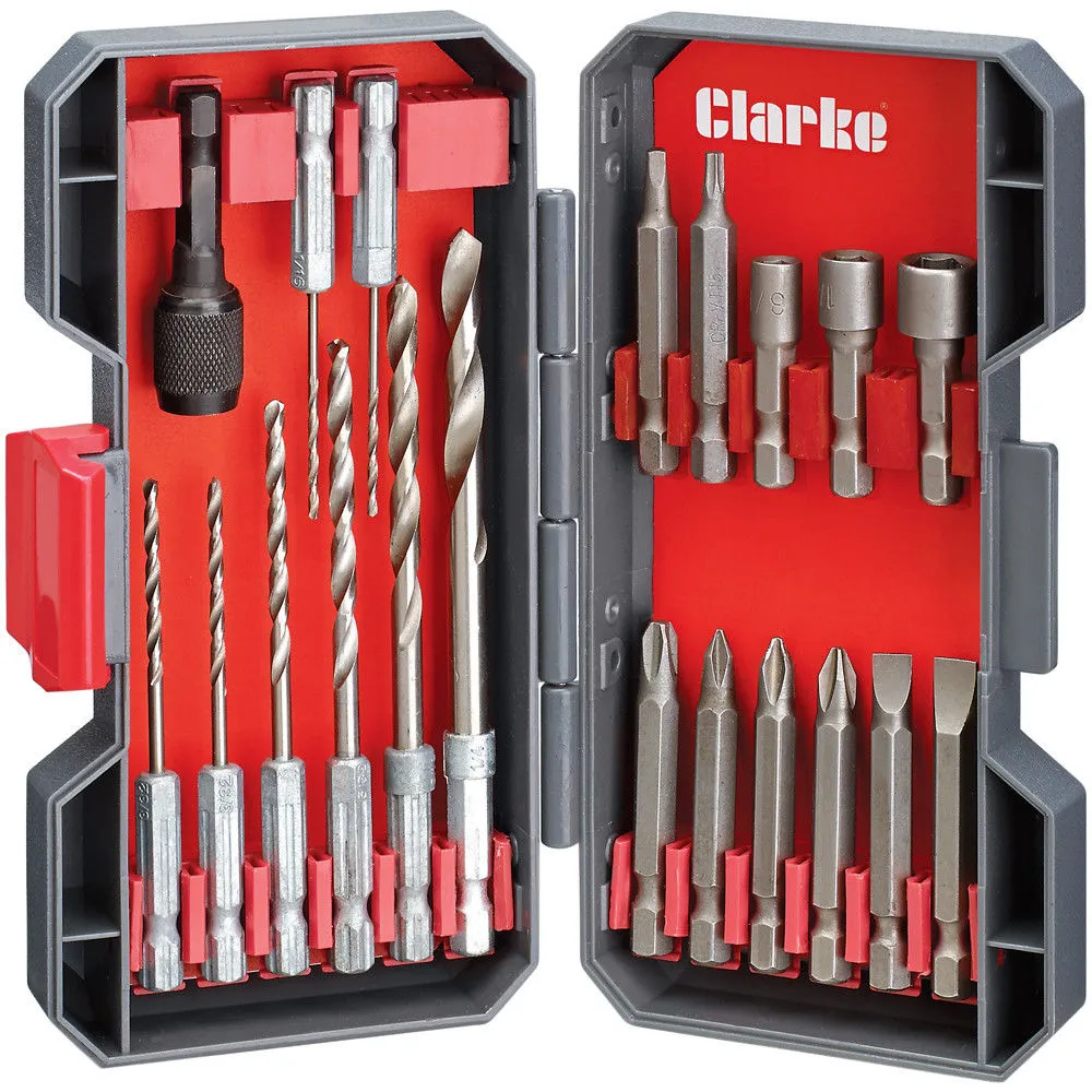 Clarke CHT760 20 Piece Drill And Driver Set 3 Clarke CHT760 20 Piece Drill And Driver Set