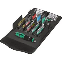 Wera Kraftform Kompakt 100 52 Piece Screwdriving Service Kit