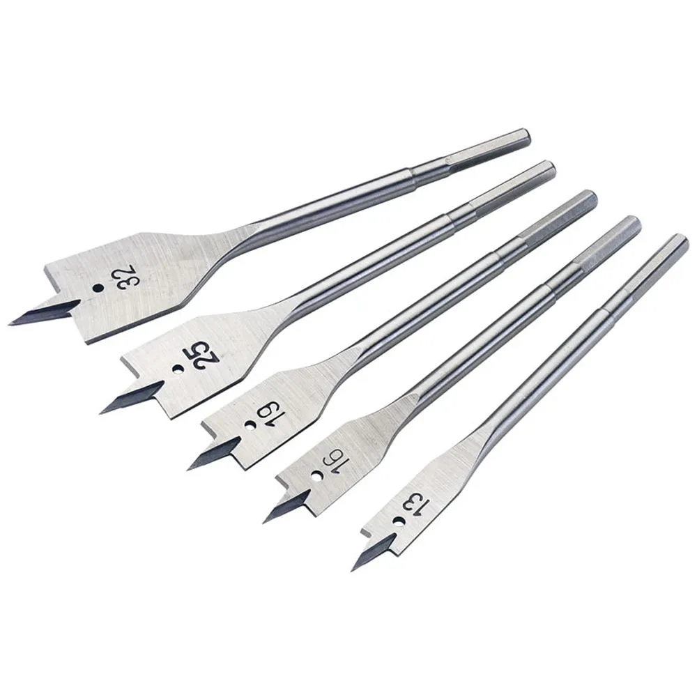 Draper FB/5/C 5 Piece Expert Flat Wood Bit Set 3 Draper FB/5/C 5 Piece Expert Flat Wood Bit Set