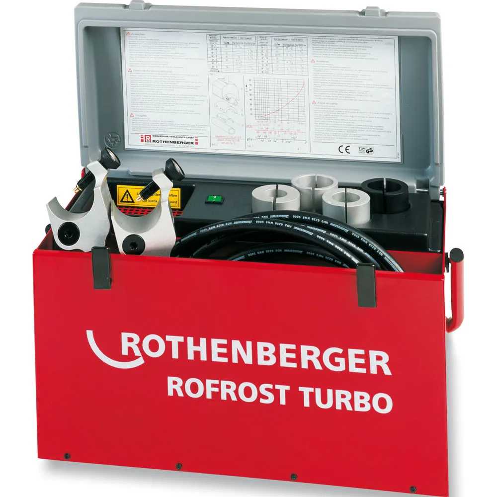 Rothenberger 62203 Rofrost Turbo 2 Inch Electric Freezer 28 - 61mm (230V) 3 Rothenberger 62203 Rofrost Turbo 2 Inch Electric Freezer 28 - 61mm (230V)