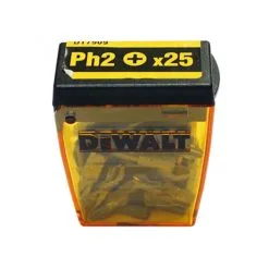 DeWalt DT71522 25 Piece PH2 25mm Standard Screwdriver Bits