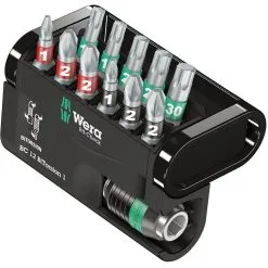 Wera Bit-Check 12 BiTorsion 1 All-round 12 Piece Bit Set